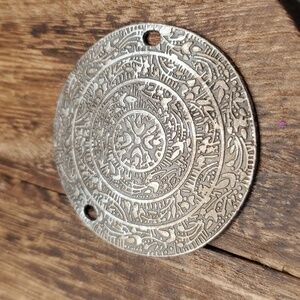 Ottoman empire ancient‎ heirloom sterling amulet pendant